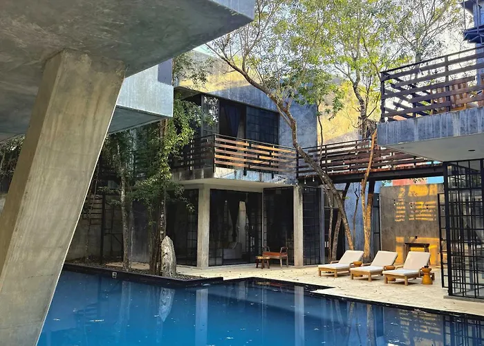Ka'an 7br Estate Pool & Rooftop Casa de férias Tulum